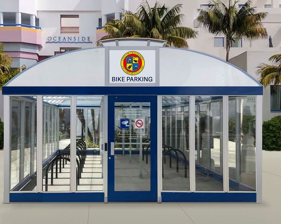 Custom Bike Shelter