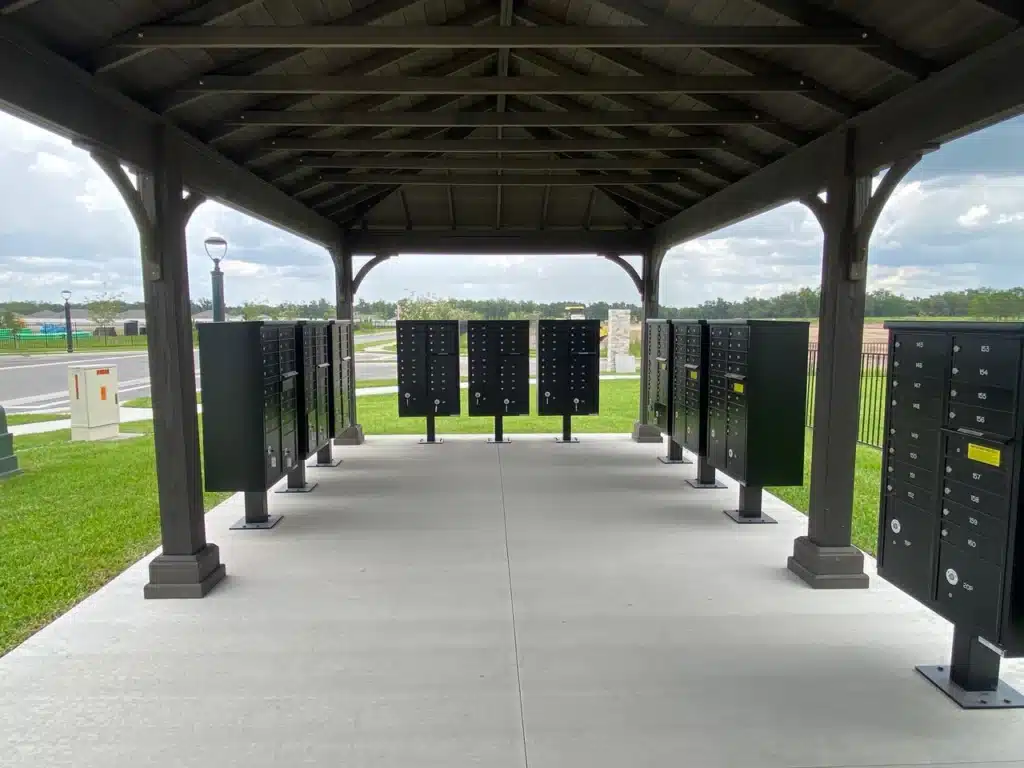 Pavilion and mailboxes-2