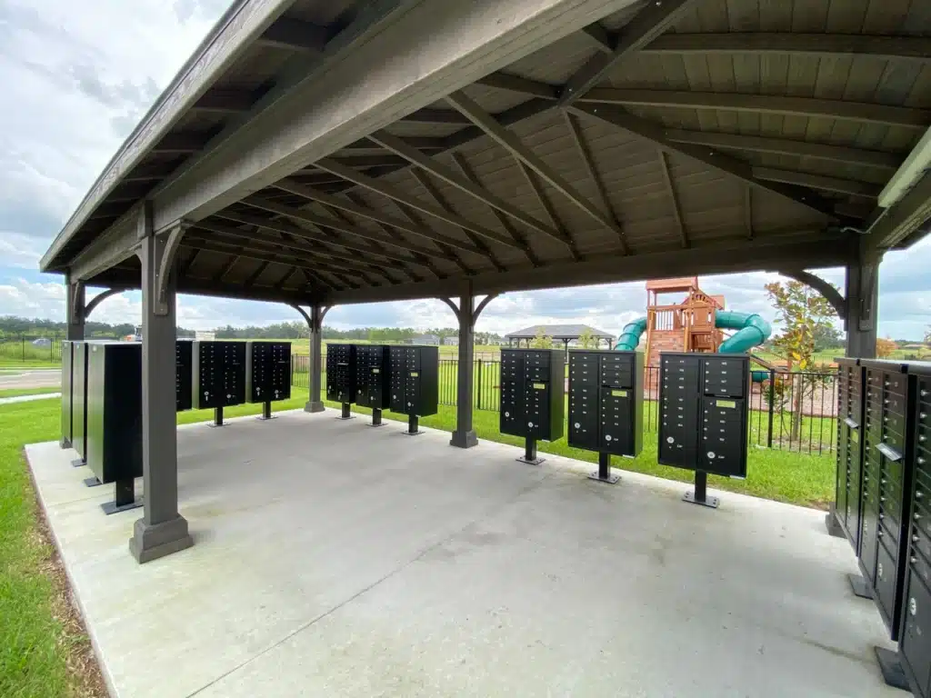 Pavilion and mailboxes-4